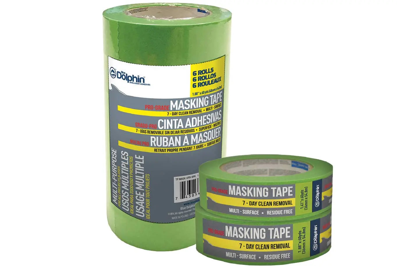 General Purpose Masking Tape Dolphin Tape UK